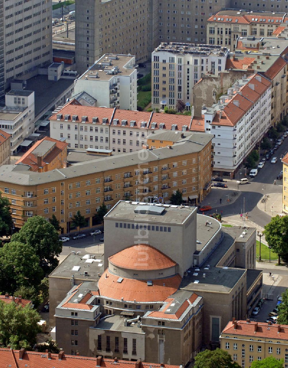 Berlin von oben - Volksbühne Berlin