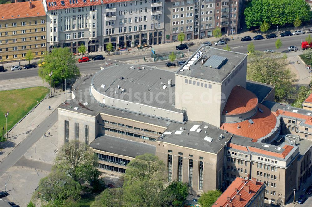 Berlin von oben - Volksbühne Berlin-Mitte