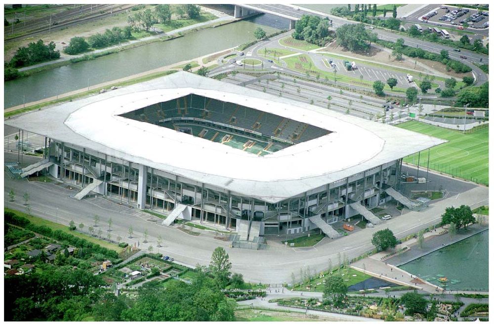 Luftaufnahme Wolfsburg - Volkswagen Arena