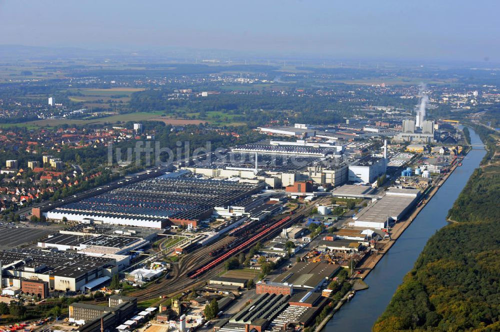 Hannover von oben - Volkswagenwerk Hannover