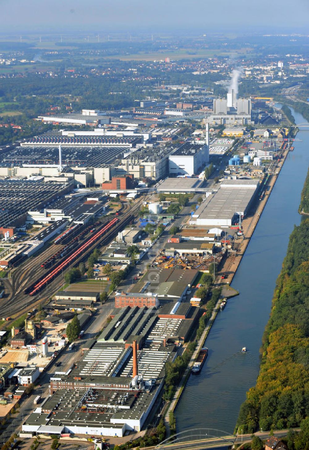 Hannover aus der Vogelperspektive: Volkswagenwerk Hannover