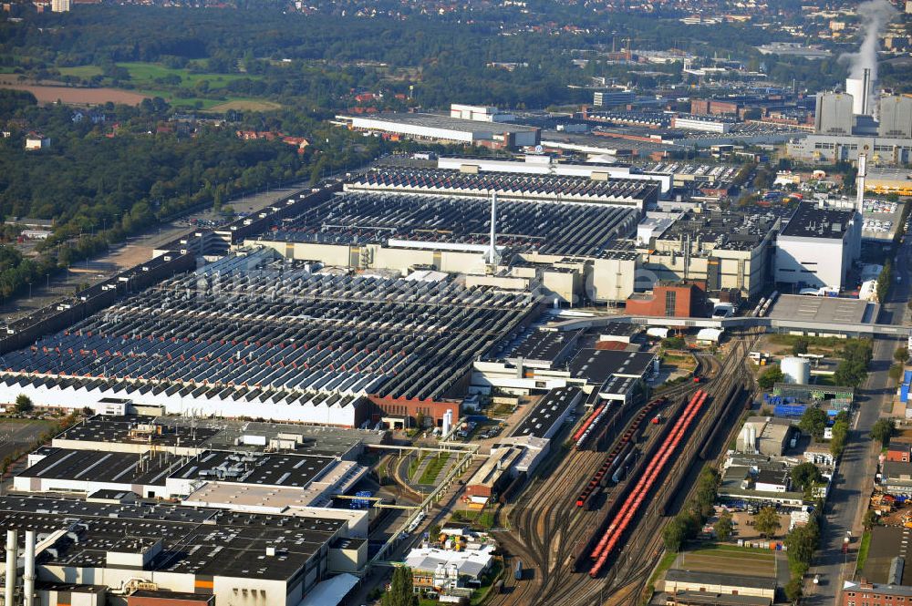 Luftaufnahme Hannover - Volkswagenwerk Hannover