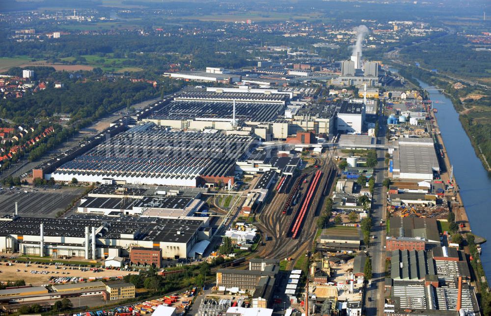 Hannover von oben - Volkswagenwerk Hannover