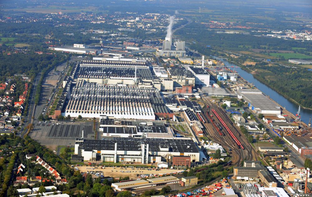 Hannover aus der Vogelperspektive: Volkswagenwerk Hannover