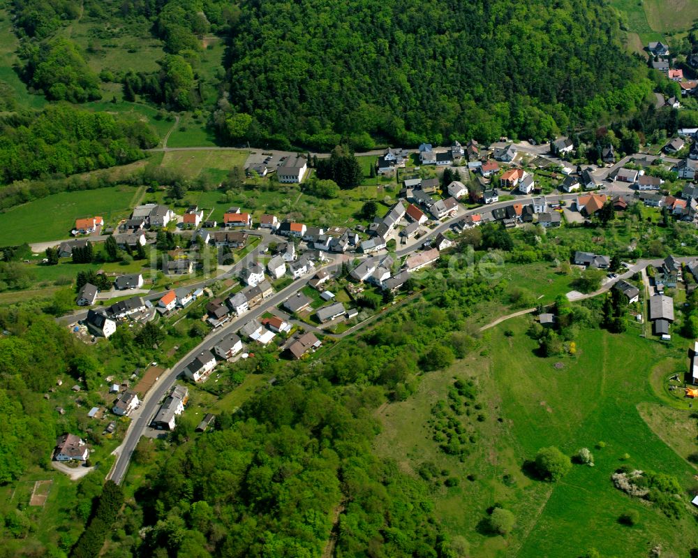 Luftaufnahme Medenbach - Von Wald umgebene Ortsansicht in Medenbach im Bundesland Hessen, Deutschland