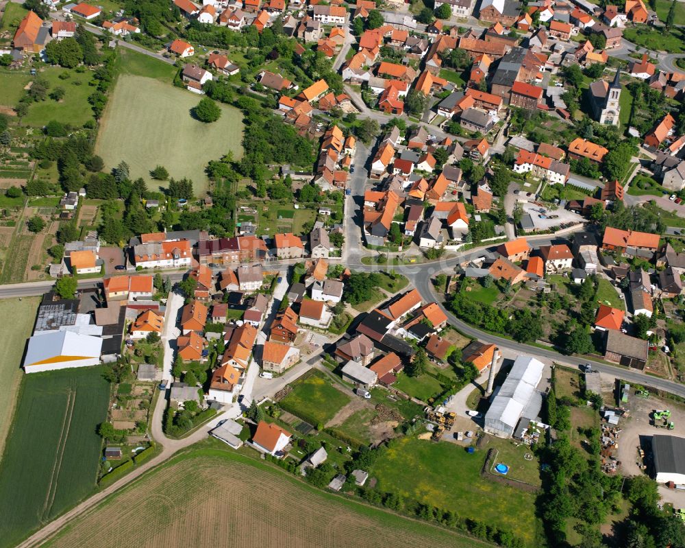 Luftaufnahme Mulmke - Von Waldflächen umsäumtes Stadtgebiet in Mulmke im Bundesland Sachsen-Anhalt, Deutschland