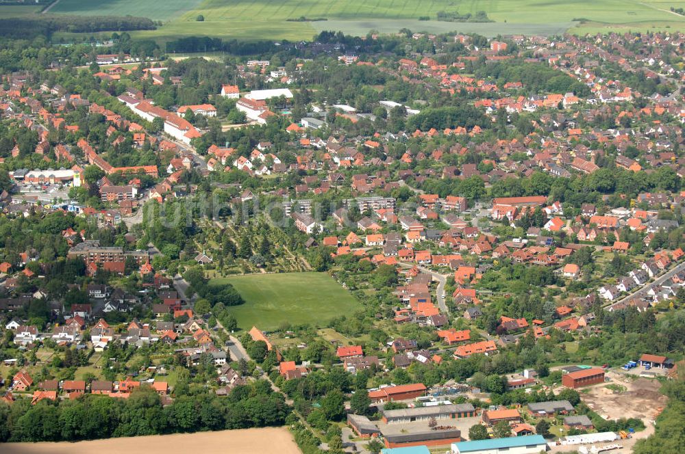 Luftbild Ratzeburg - Vorstadt Dermin in Ratzeburg