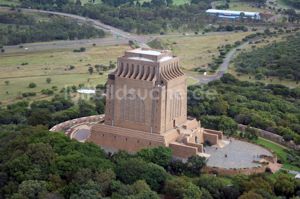 Luftaufnahme Pretoria - Vortrekkerdenkmal / Vortrekker monument in Pretoria Südafrika / South Africa