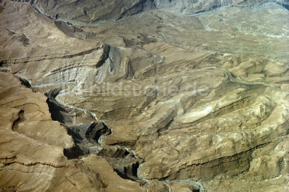 Luftbild Ain Salah - Vulkanische Wüste bei Ain Salah in Algerien