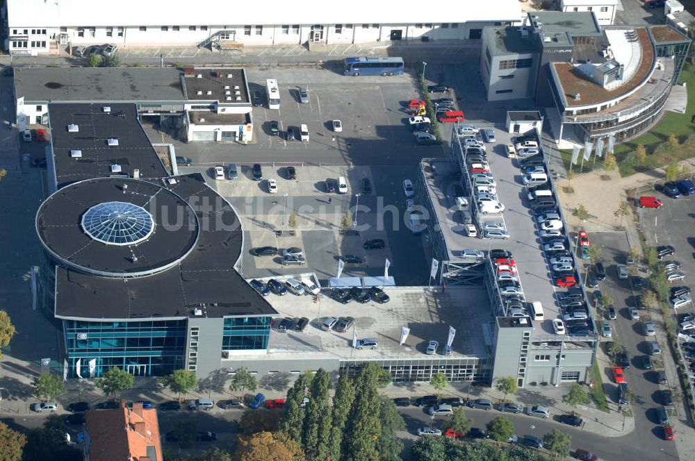 Luftaufnahme Berlin - VW Autohaus in Berlin-Charlottenburg