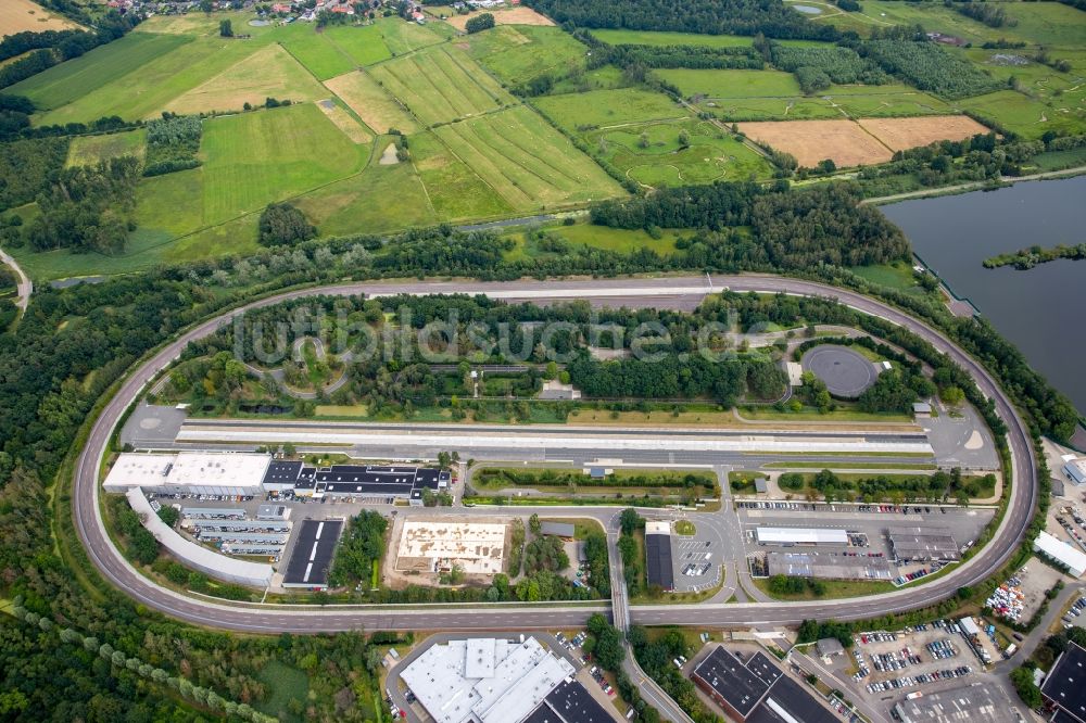 Luftbild Wolfsburg Vw Teststrecke In Wolfsburg Im Bundesland Niedersachsen