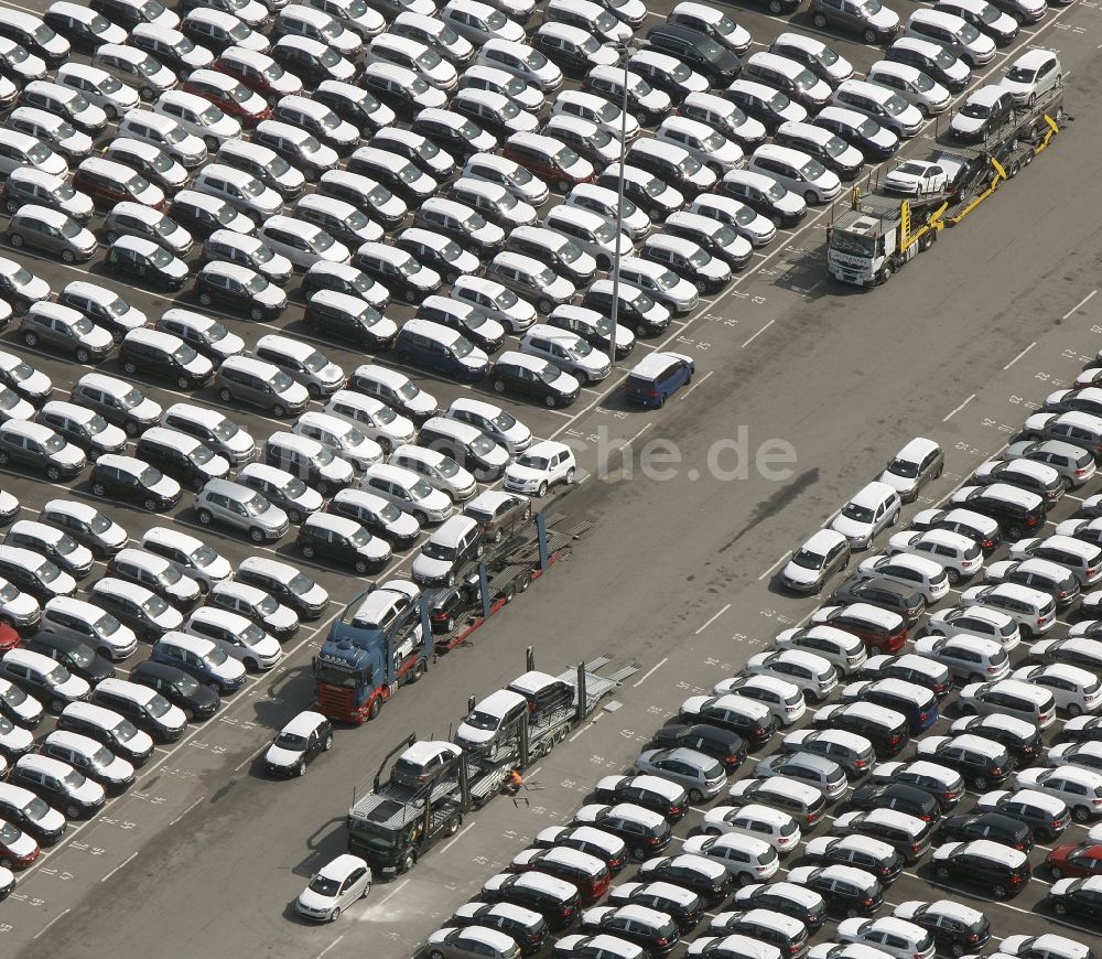 Wolfsburg von oben - VW - Werksgelände der Volkswagen AG in Wolfsburg im Bundesland Niedersachsen