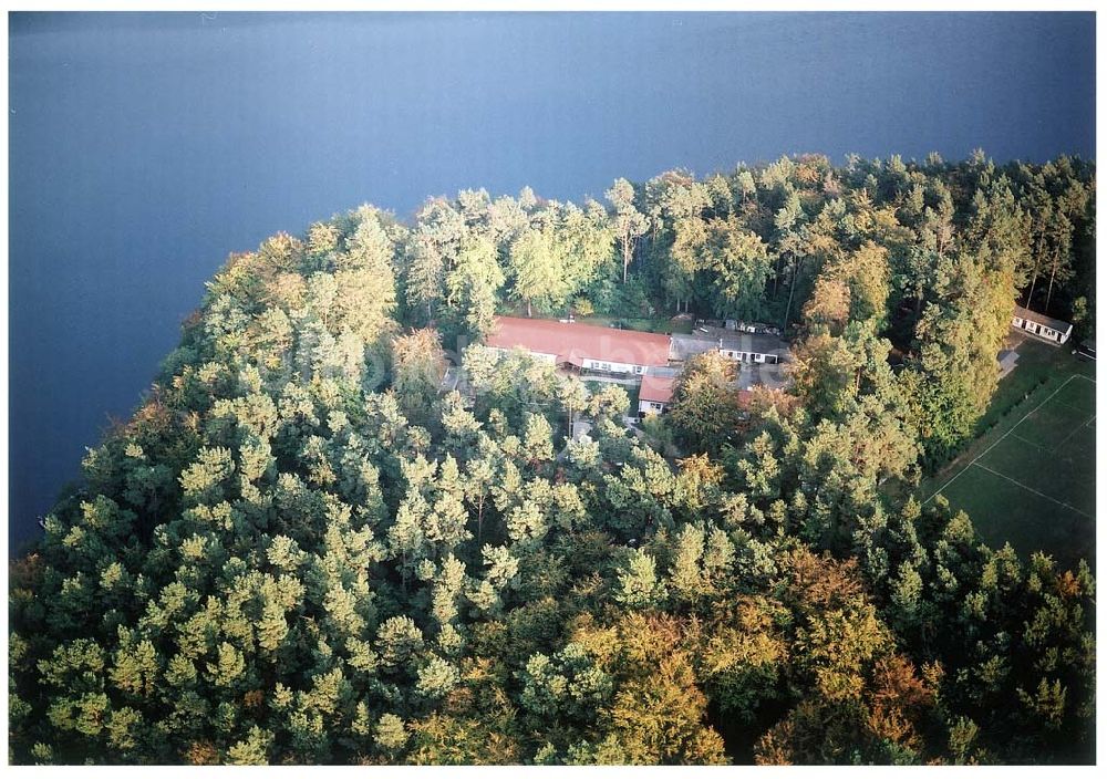 Lychen / BRA von oben - Waldhotel Sängerslust bei Lychen / Brandenburg.