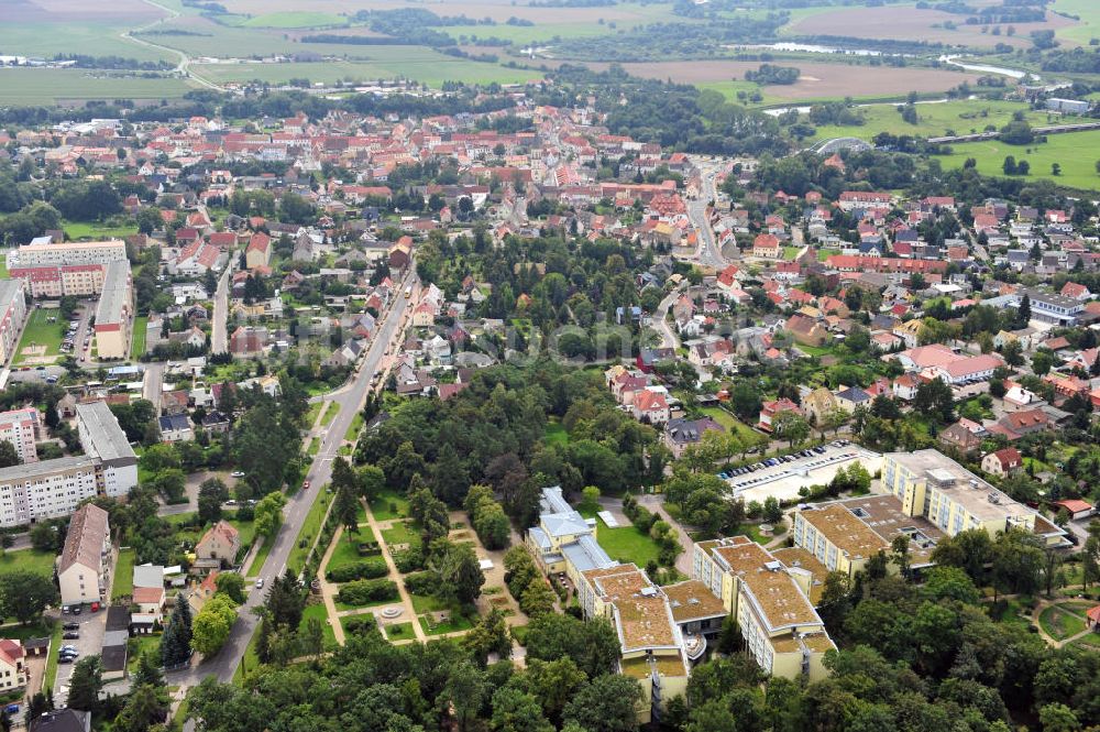 Luftaufnahme Bad Düben - Waldkrankenhaus Bad Düben