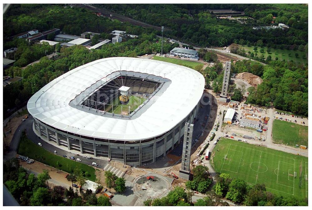 Luftbild Frankfurt - Waldstadions Frankfurt