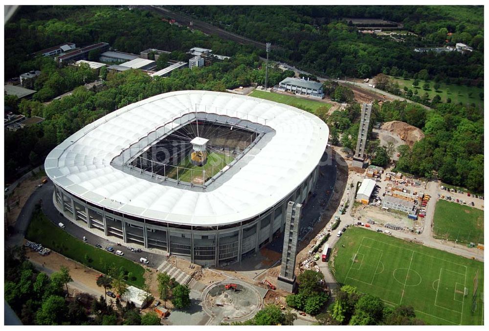 Luftaufnahme Frankfurt - Waldstadions Frankfurt