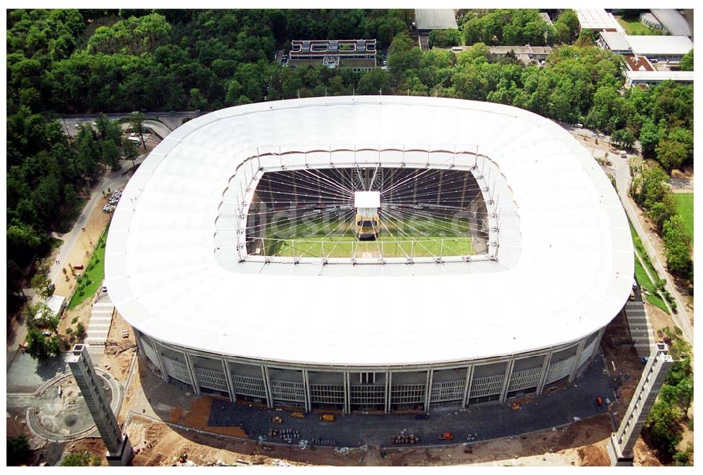 Luftbild Frankfurt - Waldstadions Frankfurt