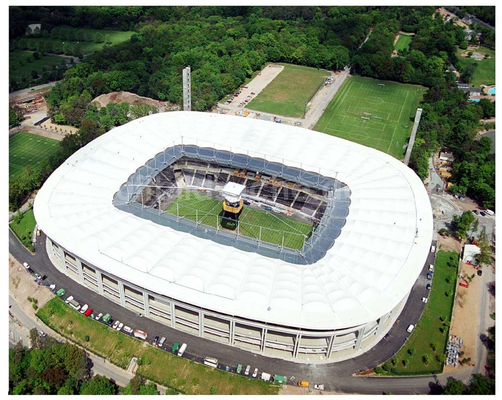 Luftaufnahme Frankfurt - Waldstadions Frankfurt