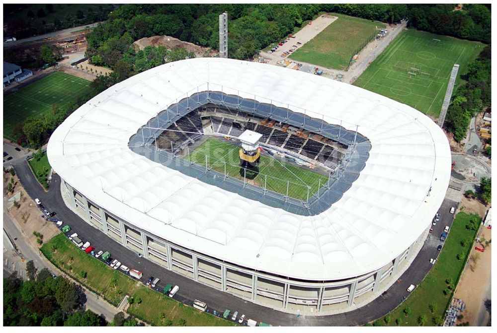 Frankfurt von oben - Waldstadions Frankfurt