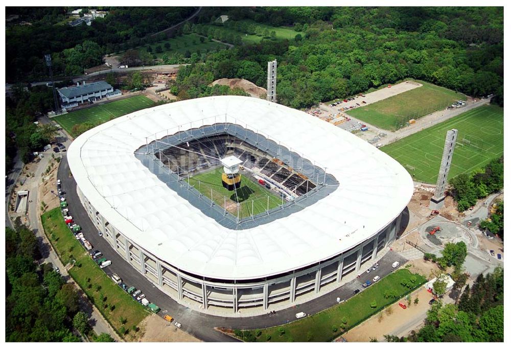 Luftbild Frankfurt - Waldstadions Frankfurt