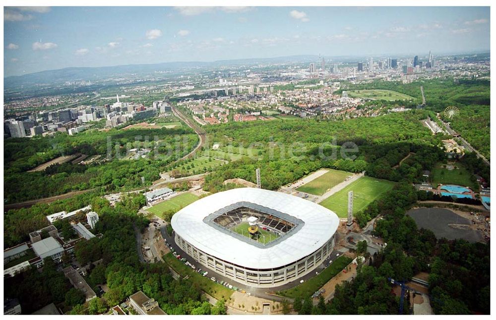 Luftbild Frankfurt - Waldstadions Frankfurt