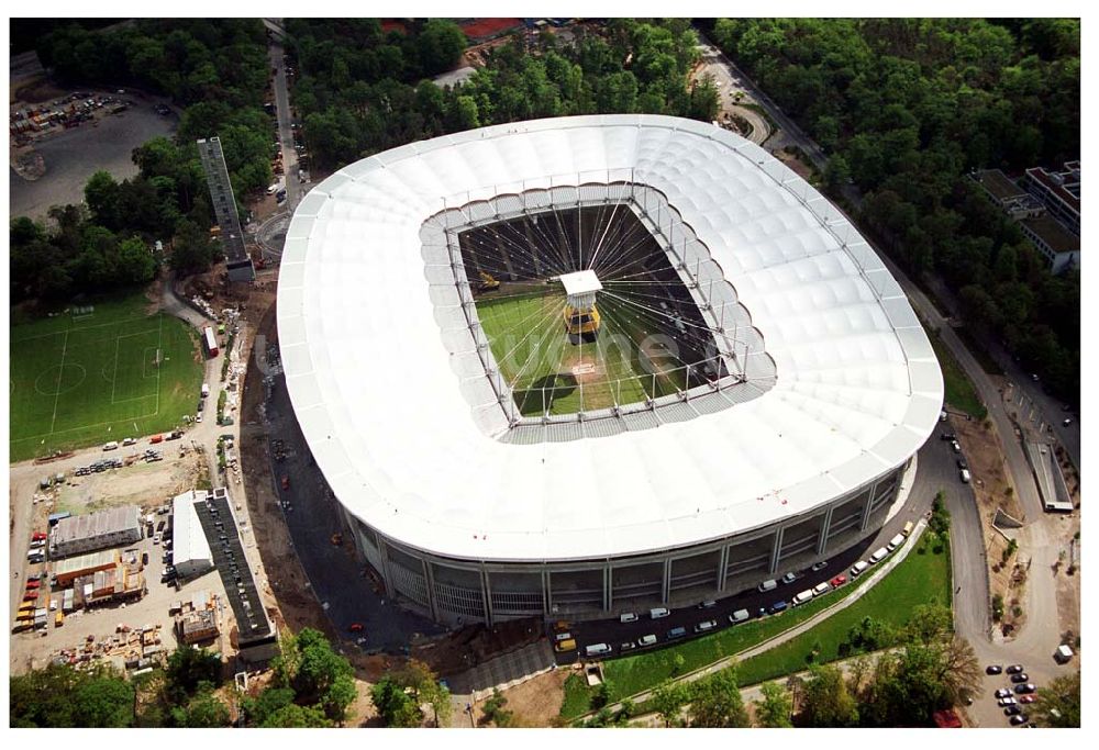 Luftbild Frankfurt - Waldstadions Frankfurt