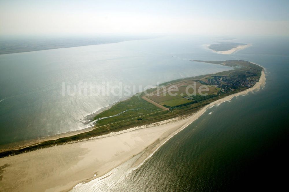 Luftaufnahme Wangerooge - Wangerooge Niedersachsen