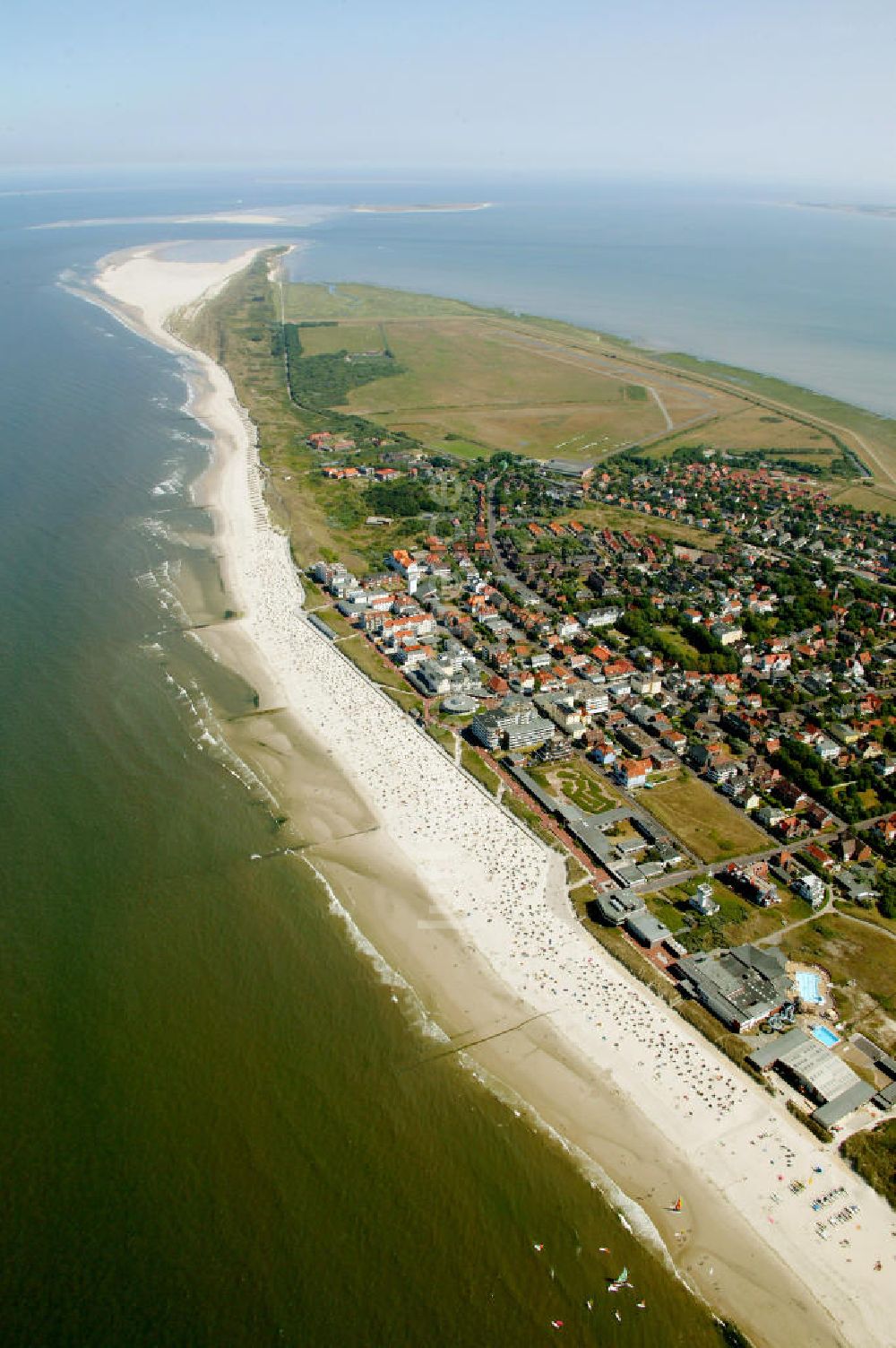 Luftaufnahme Wangerooge - Wangerooge Niedersachsen