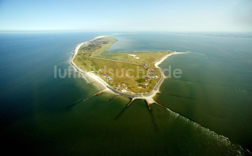 Wangerooge von oben - Wangerooge Niedersachsen