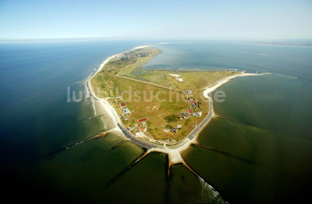 Wangerooge aus der Vogelperspektive: Wangerooge Niedersachsen