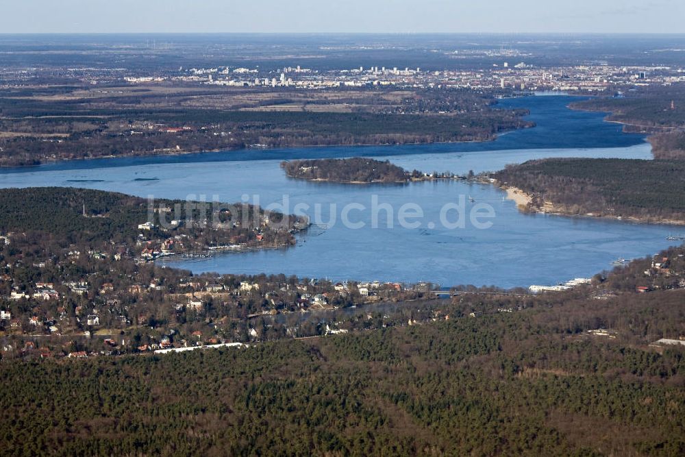 Luftaufnahme Berlin Wannsee - Wannsee Berlin