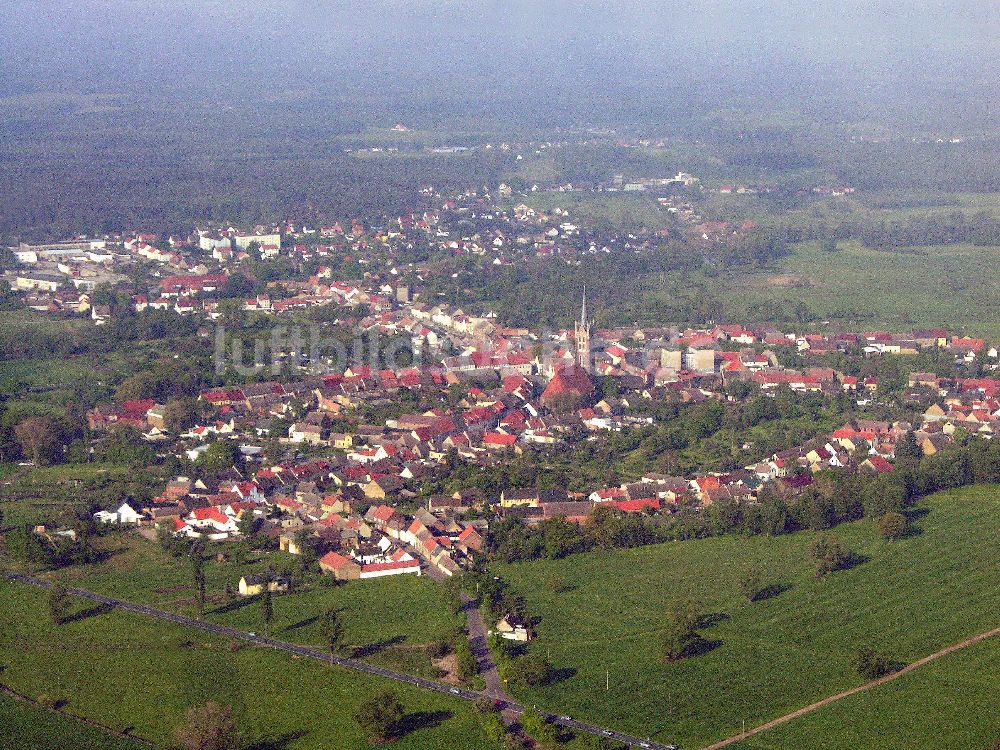 Luftbild Wartenberg - Wartenberg in Sachsen-Anhalt