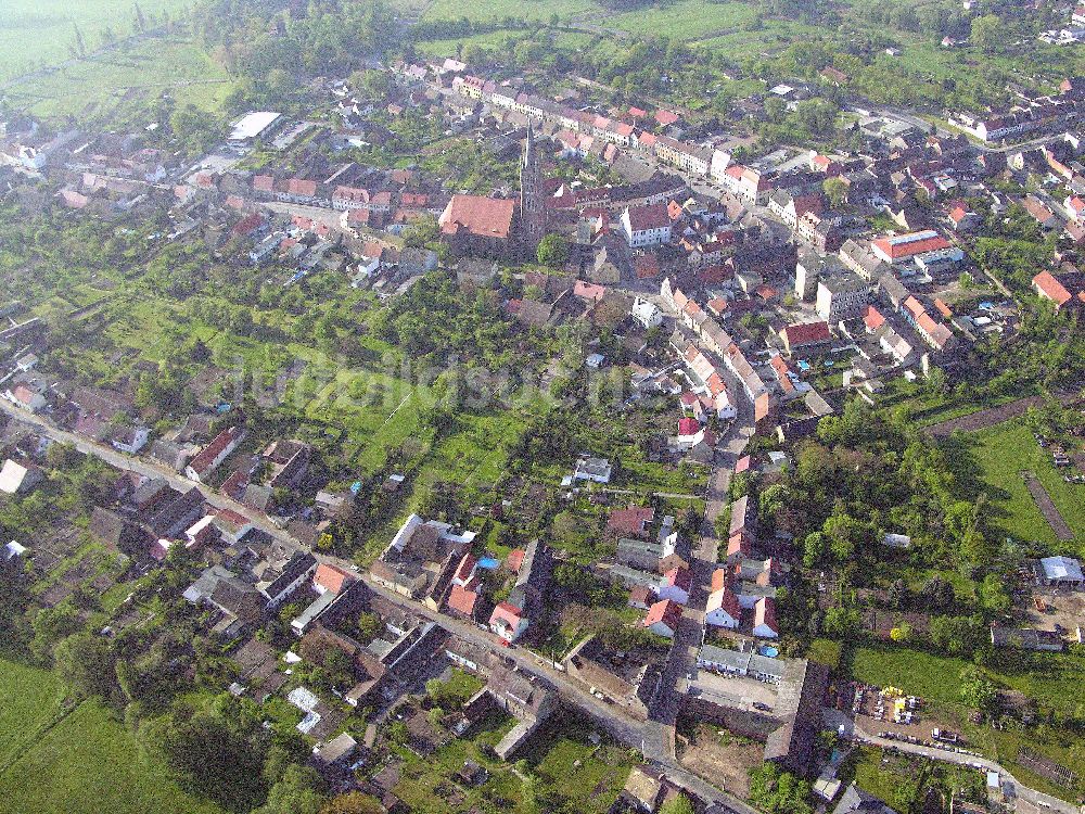 Wartenberg von oben - Wartenberg in Sachsen-Anhalt