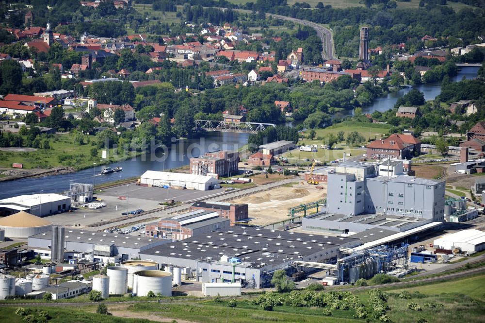 Luftbild Genthin - Waschmittelwerk Genthin GmbH