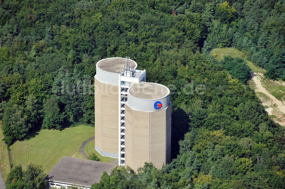 Luftbild Offenbach - Wasserhochbehälter des Energieversorger Offenbach EVO