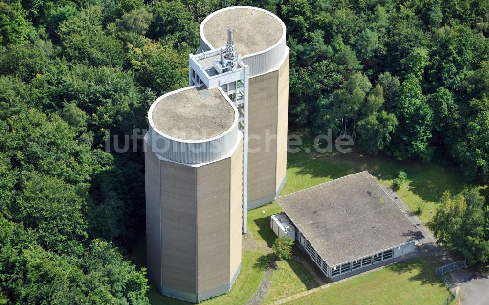 Luftbild Offenbach - Wasserhochbehälter des Energieversorger Offenbach EVO