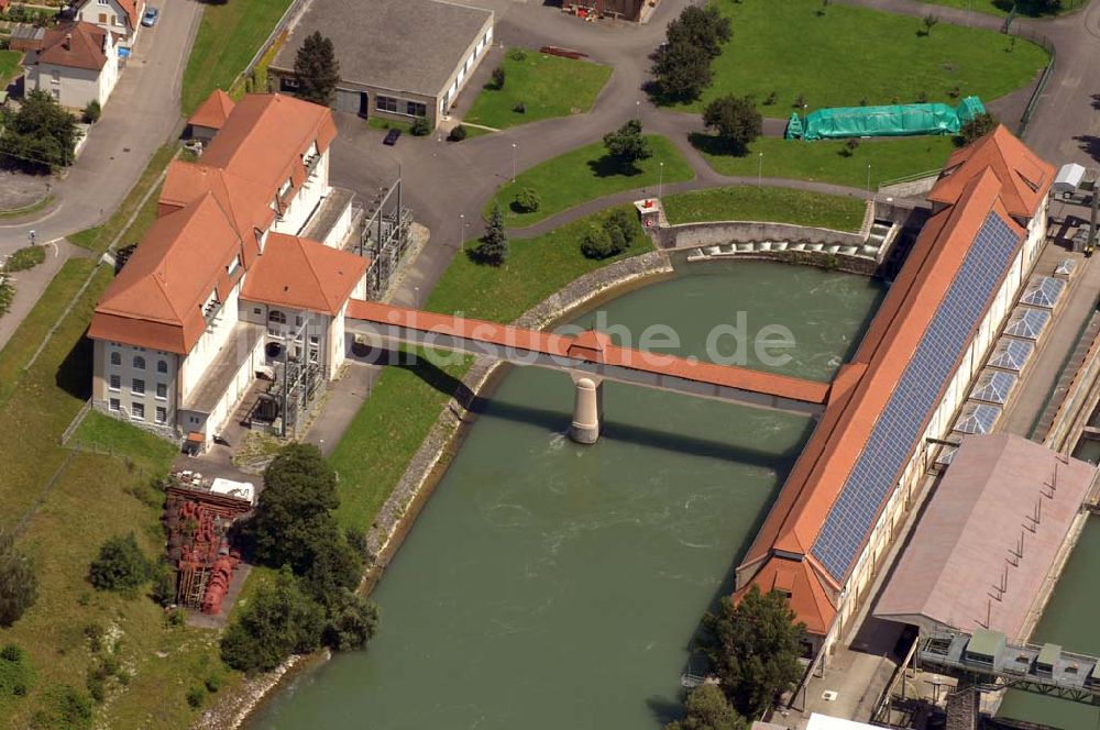 Luftbild BASEL - Wasserkraftwerk Wyhlen