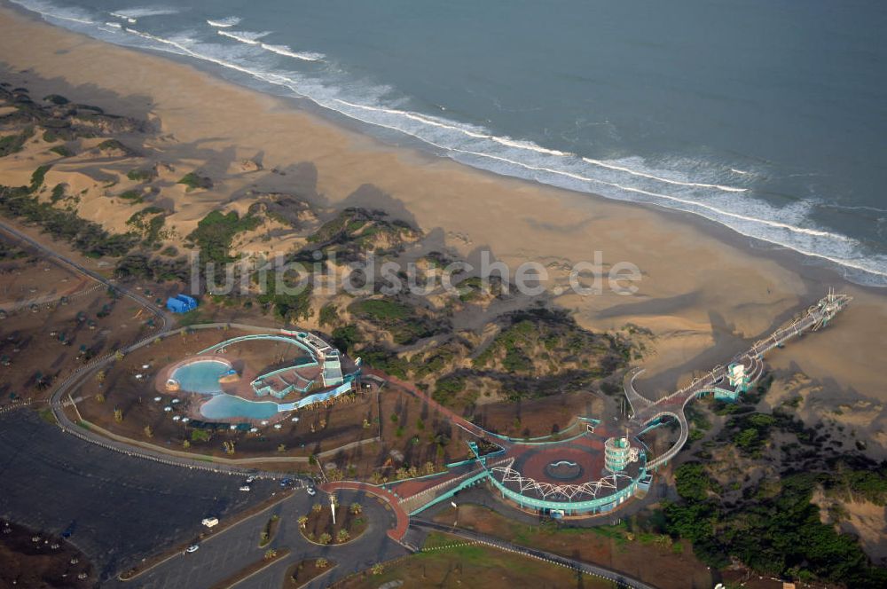 Luftaufnahme Port Elizabeth - Wasserpark an der Access Road in Port Elizabeth