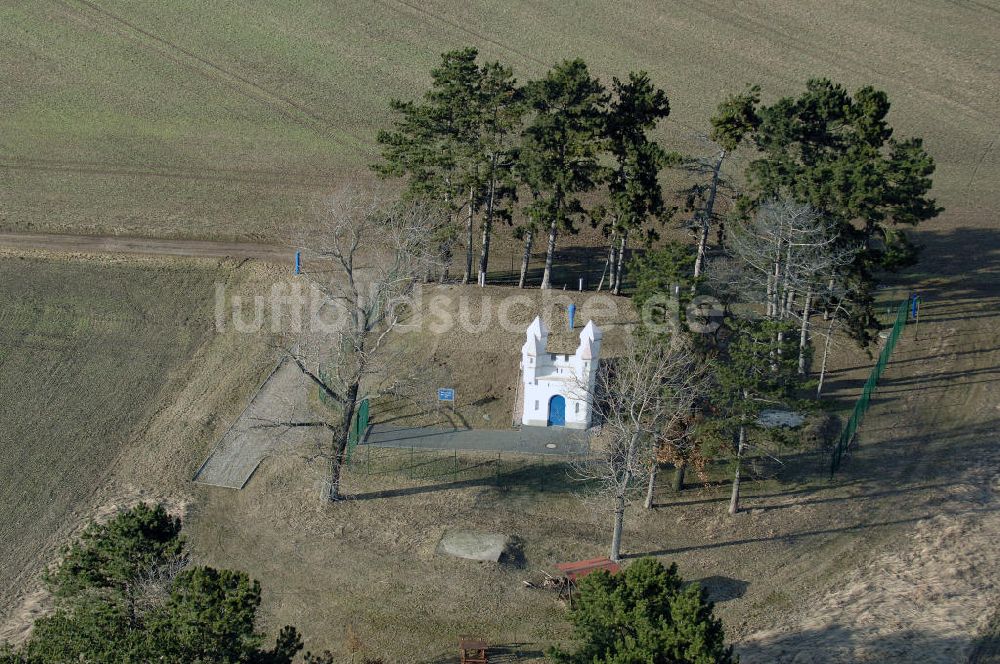 OTTENHAUSEN aus der Vogelperspektive: Wasserschlösschen bei Ottenhausen in Thüringen