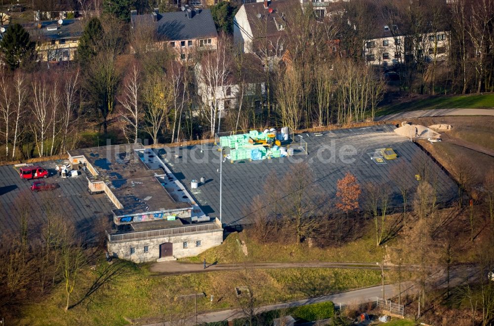 Luftaufnahme Witten - Wasserspeicher Anlage in Witten im Bundesland Nordrhein-Westfalen