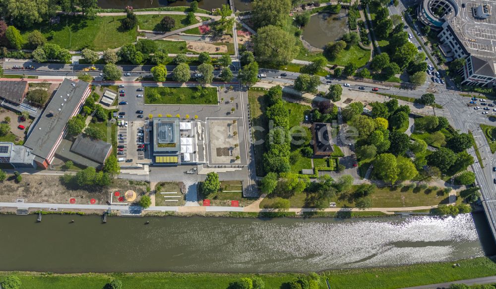 Luftaufnahme Hamm - Wassersportzentrum in Hamm im Bundesland Nordrhein-Westfalen, Deutschland