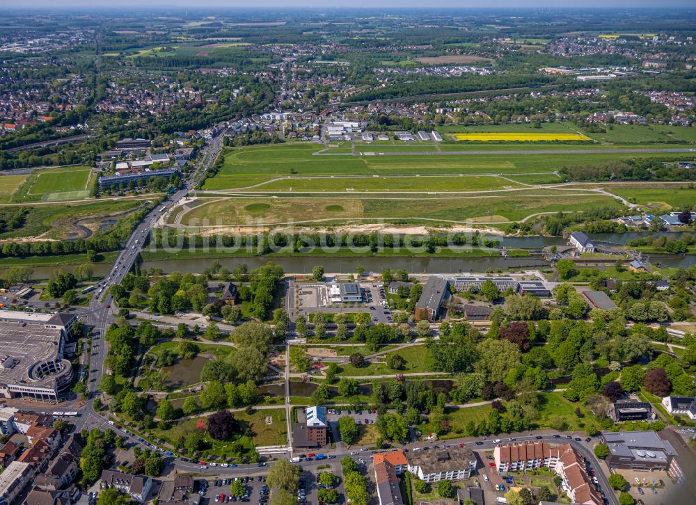 Hamm von oben - Wassersportzentrum in Hamm im Bundesland Nordrhein-Westfalen, Deutschland