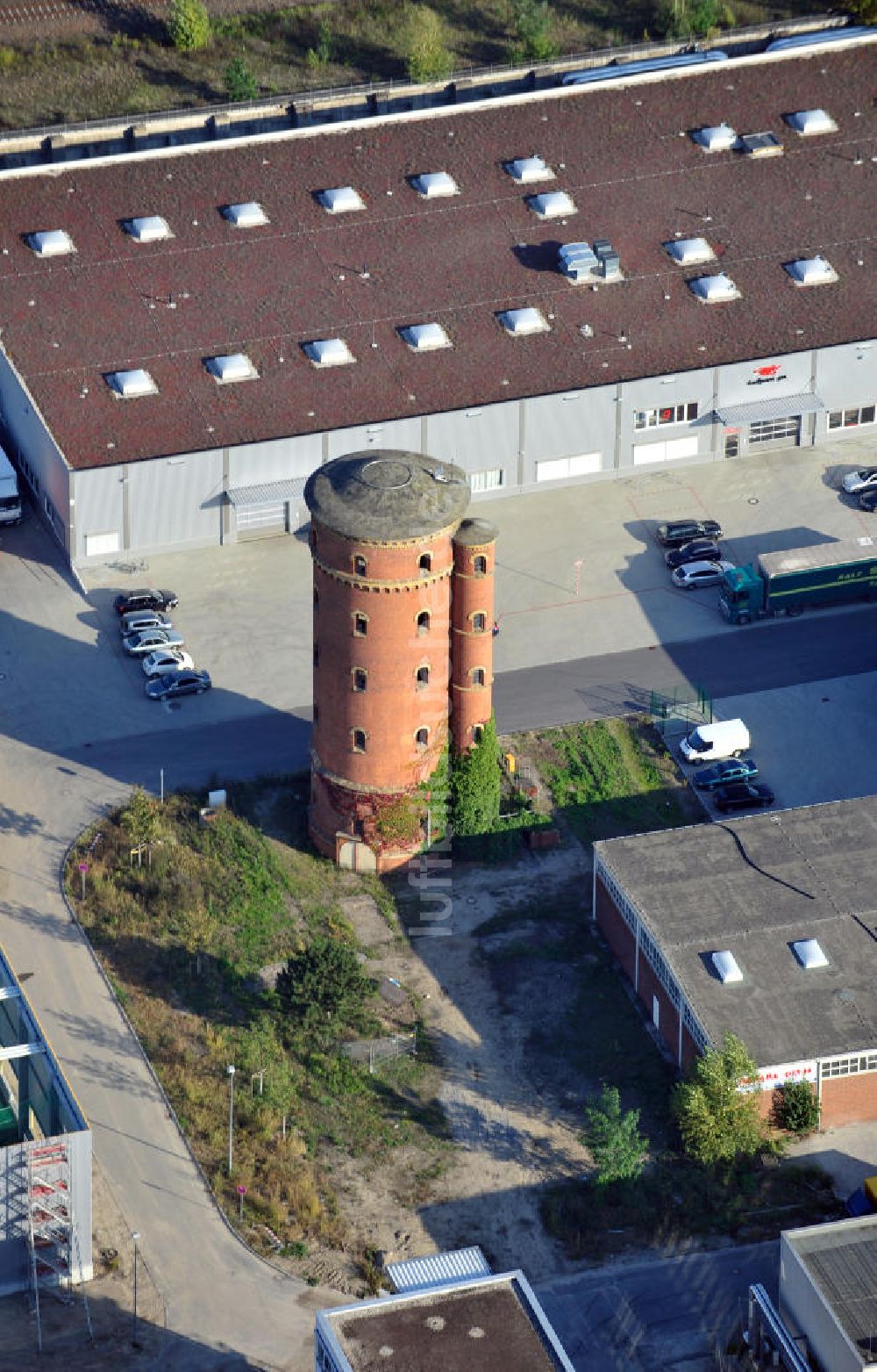 Berlin aus der Vogelperspektive: Wasserturm Berlin-Charlottenburg