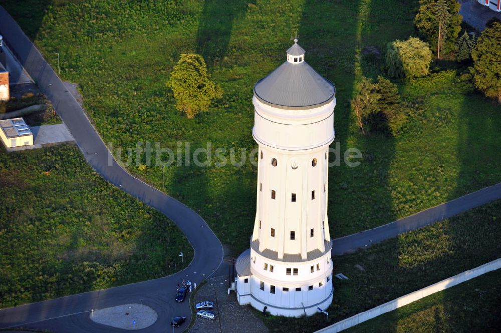 Eilenburg aus der Vogelperspektive: Wasserturm in Eilenburg