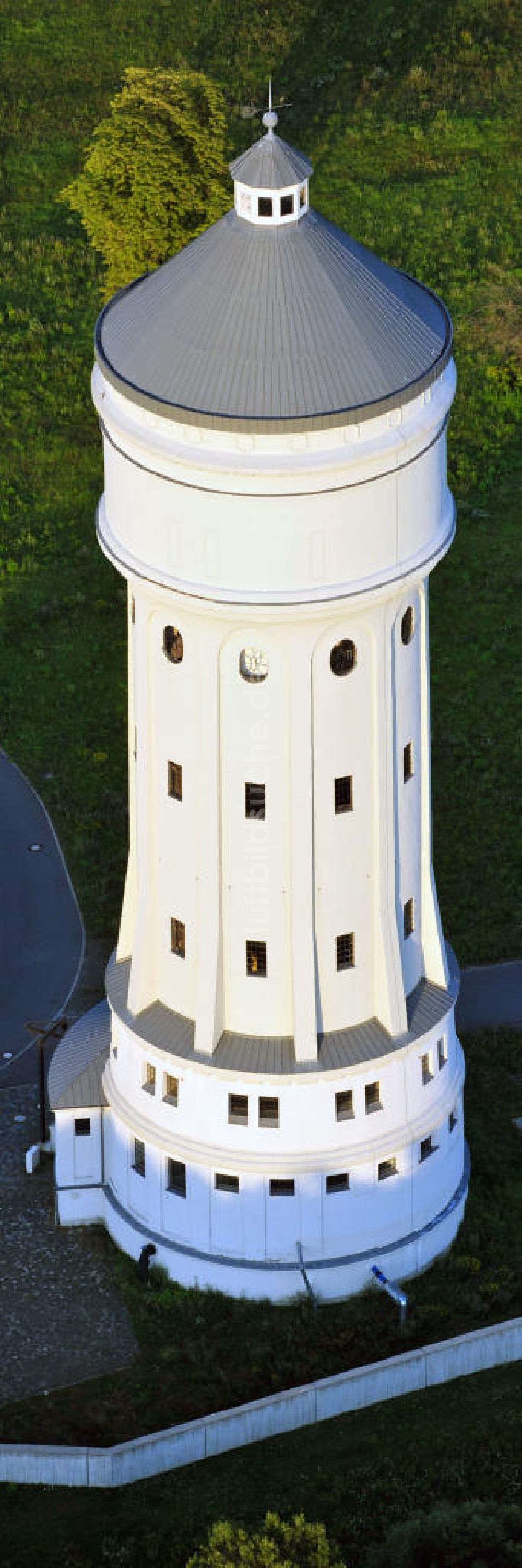 Luftaufnahme Eilenburg - Wasserturm in Eilenburg