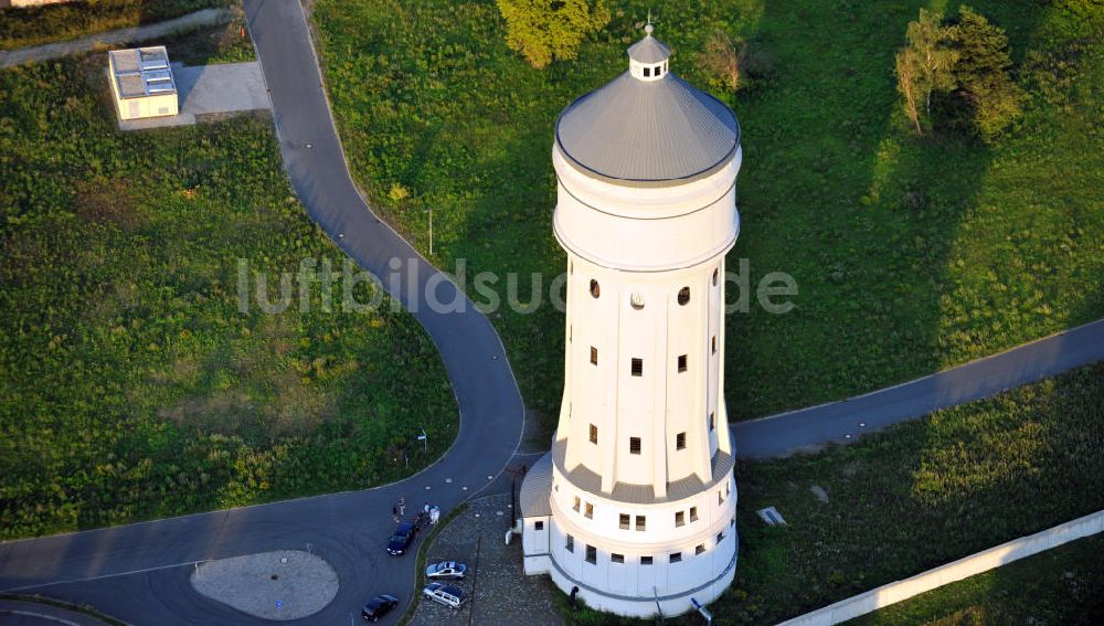 Eilenburg aus der Vogelperspektive: Wasserturm in Eilenburg