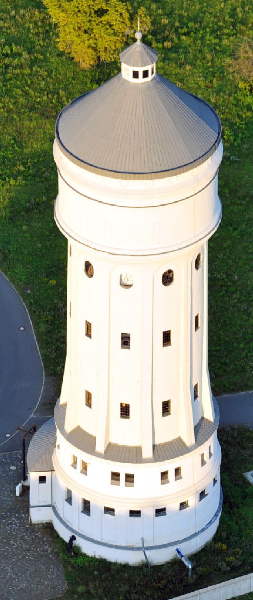 Luftbild Eilenburg - Wasserturm in Eilenburg