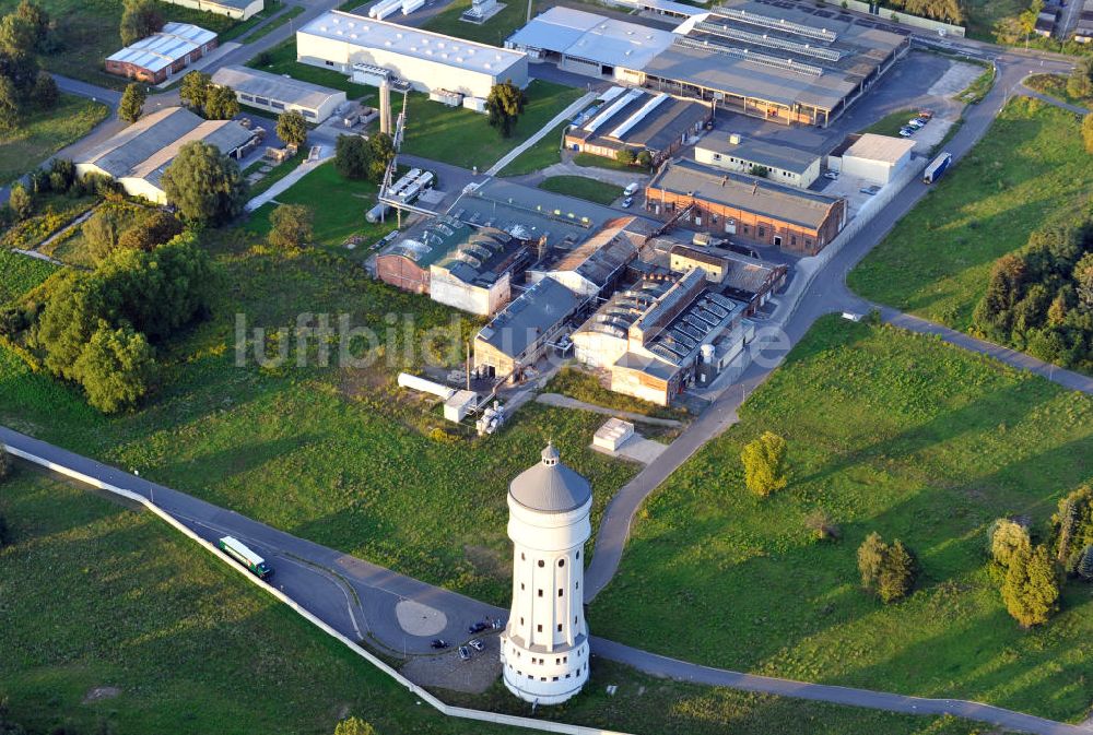 Luftaufnahme Eilenburg - Wasserturm in Eilenburg