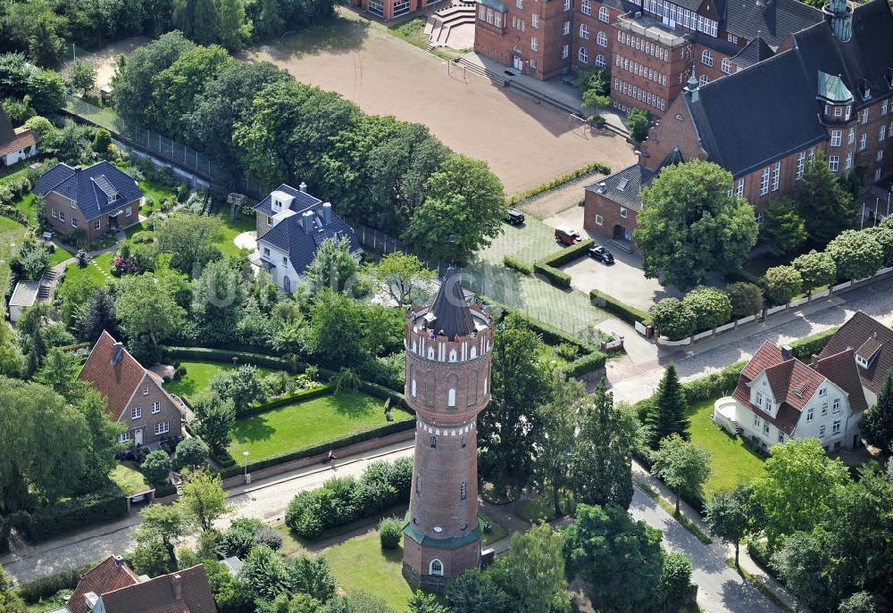 Luftbild Eutin - Wasserturm Eutin