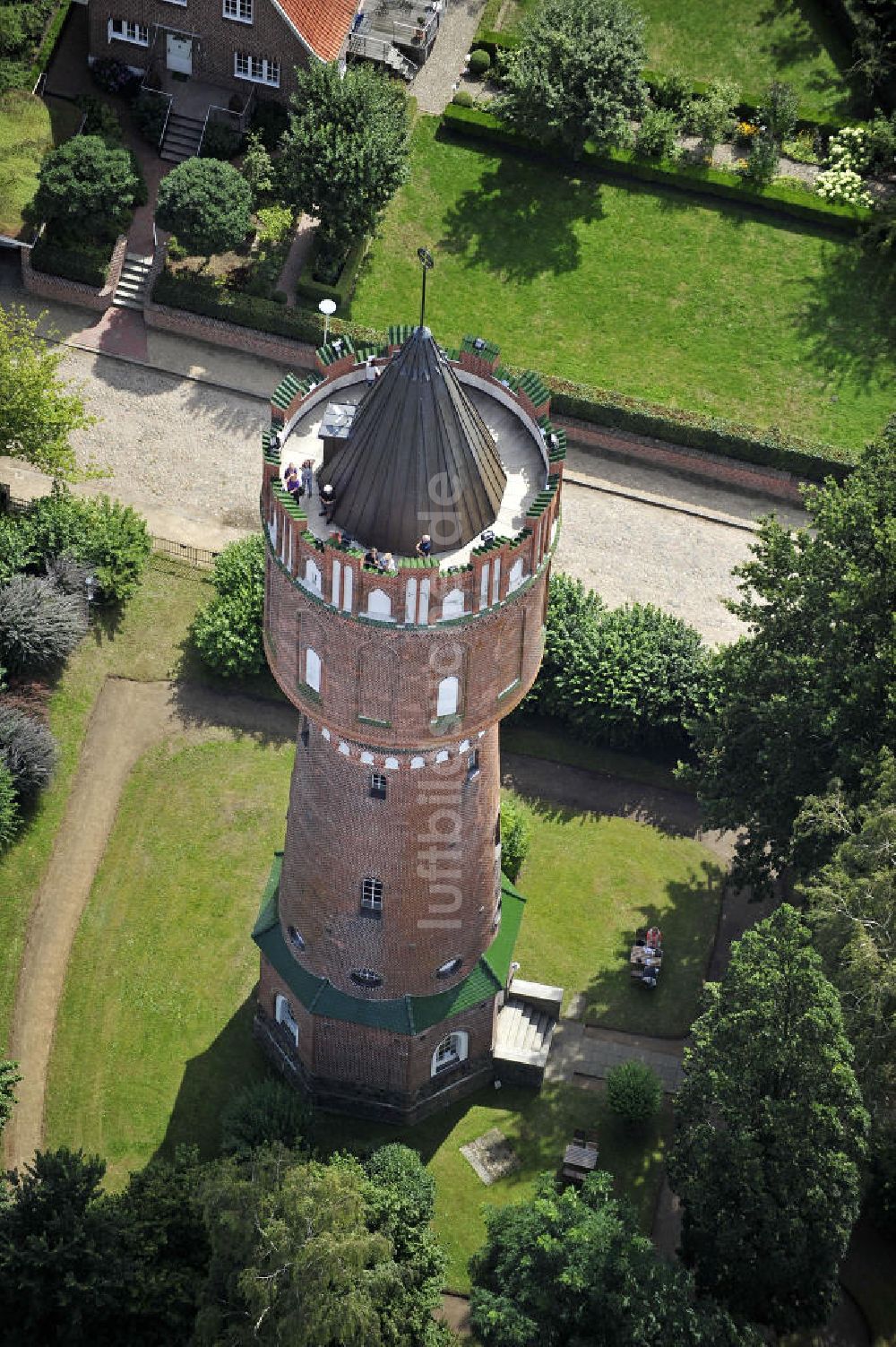 Luftaufnahme Eutin - Wasserturm Eutin